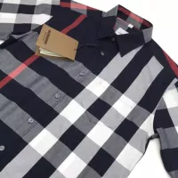 $45.00 USD Burberry Shirts Short Sleeved For Men #1318131