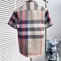$45.00 USD Burberry Shirts Short Sleeved For Men #1318145
