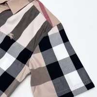 $45.00 USD Burberry Shirts Short Sleeved For Men #1318146
