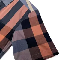 $45.00 USD Burberry Shirts Short Sleeved For Men #1318149