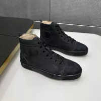 $92.00 USD Christian Louboutin High Top Shoes For Men #1318302