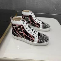 $96.00 USD Christian Louboutin High Top Shoes For Men #1318306