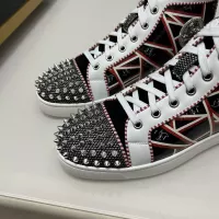 $96.00 USD Christian Louboutin High Top Shoes For Men #1318306