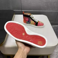 $98.00 USD Christian Louboutin High Top Shoes For Men #1318310