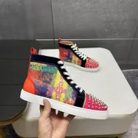 $98.00 USD Christian Louboutin High Top Shoes For Women #1318311