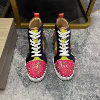 $98.00 USD Christian Louboutin High Top Shoes For Women #1318311