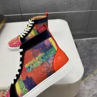$98.00 USD Christian Louboutin High Top Shoes For Women #1318311
