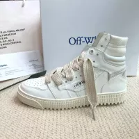 $112.00 USD Off-White High Tops Shoes For Men #1319149