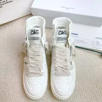 $112.00 USD Off-White High Tops Shoes For Men #1319149