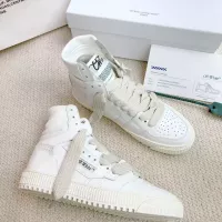 $112.00 USD Off-White High Tops Shoes For Men #1319149