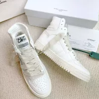 $112.00 USD Off-White High Tops Shoes For Men #1319149