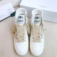 $112.00 USD Off-White High Tops Shoes For Men #1319151