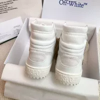 $112.00 USD Off-White High Tops Shoes For Men #1319151