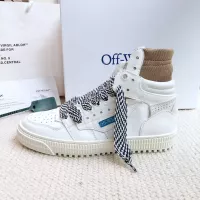 $112.00 USD Off-White High Tops Shoes For Women #1319154