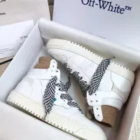 $112.00 USD Off-White High Tops Shoes For Women #1319154