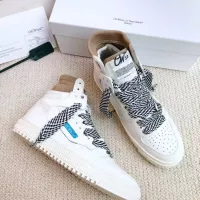 $112.00 USD Off-White High Tops Shoes For Women #1319154
