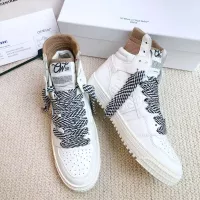 $112.00 USD Off-White High Tops Shoes For Women #1319154