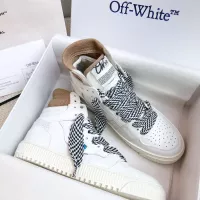 $112.00 USD Off-White High Tops Shoes For Women #1319154