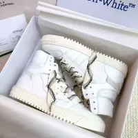 $112.00 USD Off-White High Tops Shoes For Men #1319155