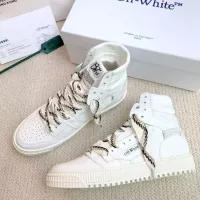 $112.00 USD Off-White High Tops Shoes For Men #1319155