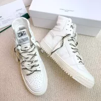 $112.00 USD Off-White High Tops Shoes For Men #1319155
