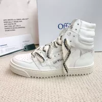 $112.00 USD Off-White High Tops Shoes For Women #1319156