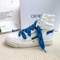 $112.00 USD Off-White High Tops Shoes For Men #1319157
