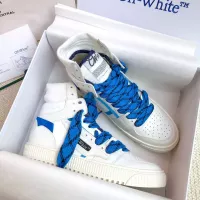 $112.00 USD Off-White High Tops Shoes For Men #1319157