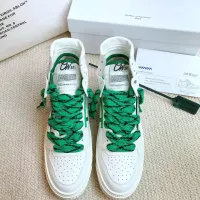 $112.00 USD Off-White High Tops Shoes For Women #1319160