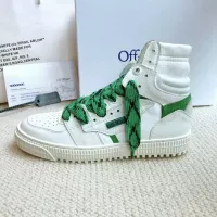 $112.00 USD Off-White High Tops Shoes For Women #1319160