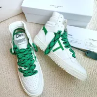 $112.00 USD Off-White High Tops Shoes For Women #1319160
