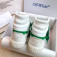 $112.00 USD Off-White High Tops Shoes For Women #1319160