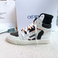 $112.00 USD Off-White High Tops Shoes For Women #1319165
