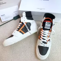 $112.00 USD Off-White High Tops Shoes For Women #1319165