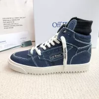 $112.00 USD Off-White High Tops Shoes For Men #1319166