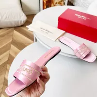$82.00 USD Salvatore Ferragamo Slippers For Women #1319622
