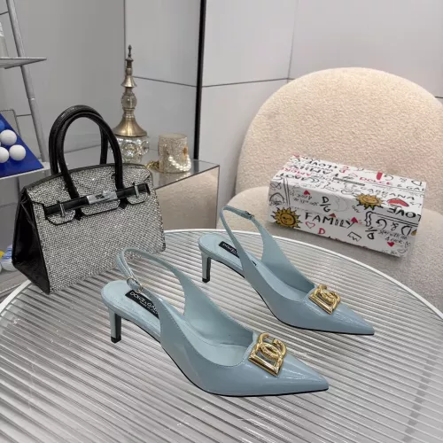 Replica Dolce & Gabbana D&G Slippers For Women #1320525 $88.00 USD for Wholesale