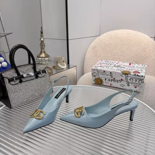 Replica Dolce & Gabbana D&G Slippers For Women #1320525 $88.00 USD for Wholesale