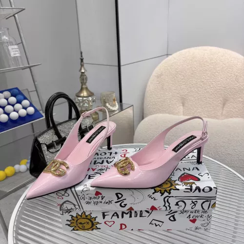 Replica Dolce & Gabbana D&G Slippers For Women #1320526 $88.00 USD for Wholesale
