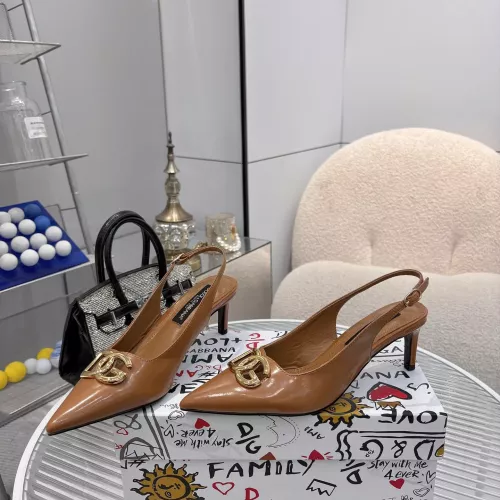 Replica Dolce & Gabbana D&G Slippers For Women #1320527 $88.00 USD for Wholesale