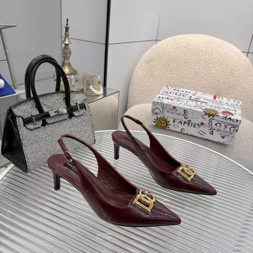 Replica Dolce & Gabbana D&G Slippers For Women #1320529 $88.00 USD for Wholesale