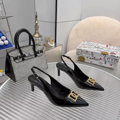Replica Dolce & Gabbana D&G Slippers For Women #1320530 $88.00 USD for Wholesale
