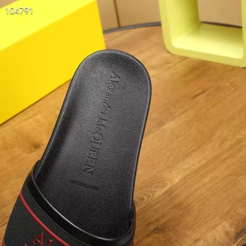 Replica Alexander McQueen Slippers For Men #1320652 $68.00 USD for Wholesale