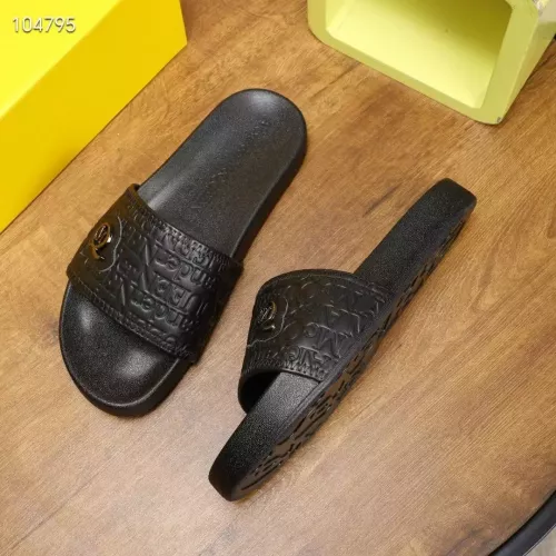 Replica Alexander McQueen Slippers For Men #1320655 $68.00 USD for Wholesale