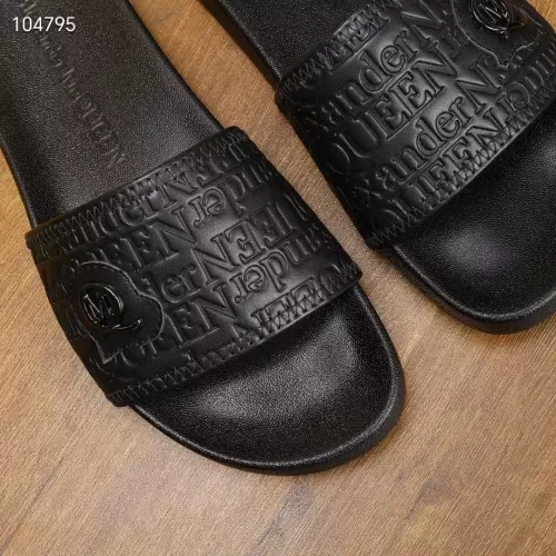 Replica Alexander McQueen Slippers For Men #1320655 $68.00 USD for Wholesale