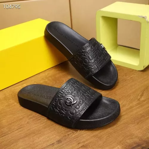 Replica Alexander McQueen Slippers For Men #1320655 $68.00 USD for Wholesale