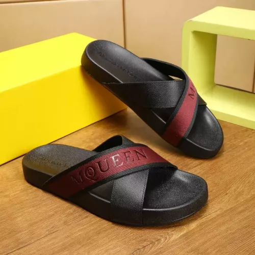 Alexander McQueen Slippers For Men #1320660, $68.00 USD, [ITEM#1320660], Alexander McQueen Slippers