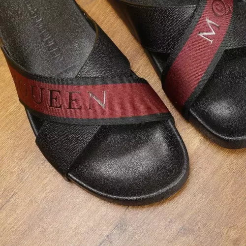 Replica Alexander McQueen Slippers For Men #1320660 $68.00 USD for Wholesale
