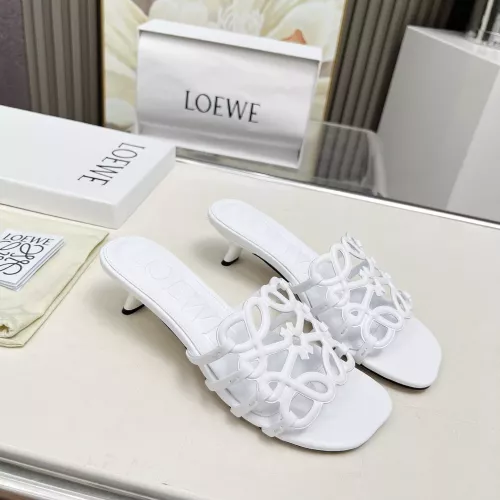 Replica LOEWE Slippers For Women #1320692 $85.00 USD for Wholesale