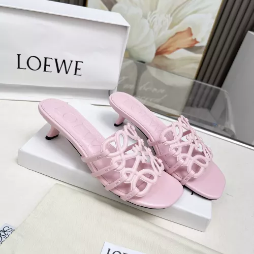 Replica LOEWE Slippers For Women #1320693 $85.00 USD for Wholesale